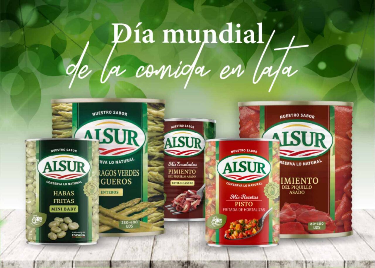 Celebra con Grupo Alsur el Día Mundial de la Comida en Lata - Grupo Alsur
