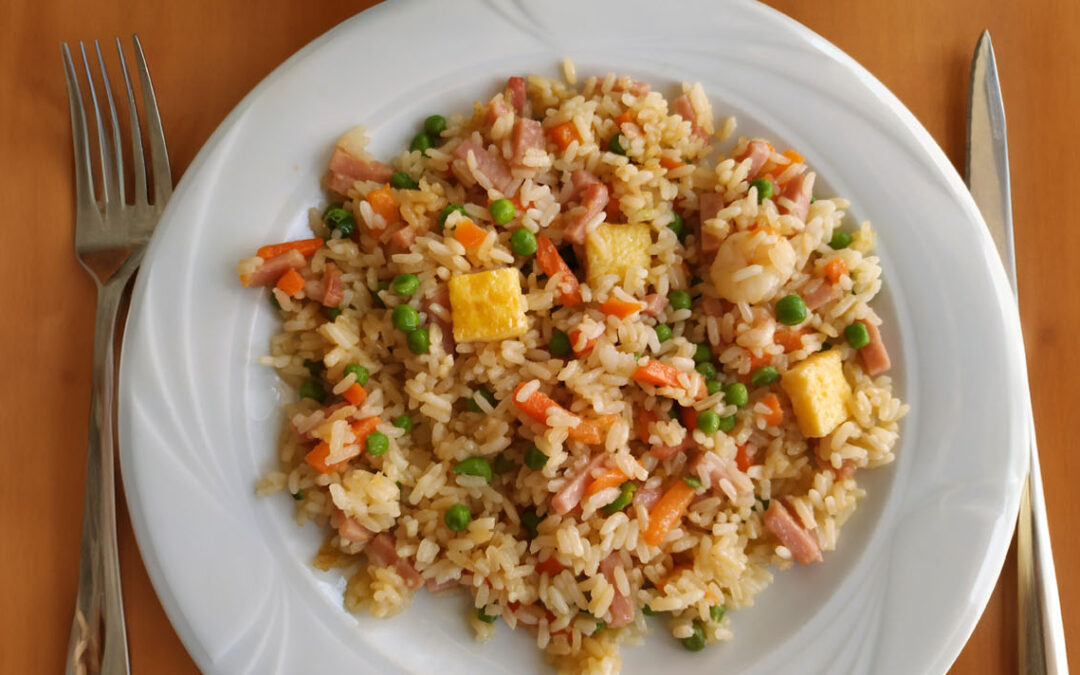 Arroz tres delicias