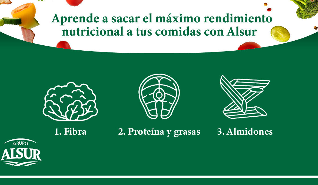 Aprende a sacar el máximo rendimiento nutricional a tus comidas con Alsur