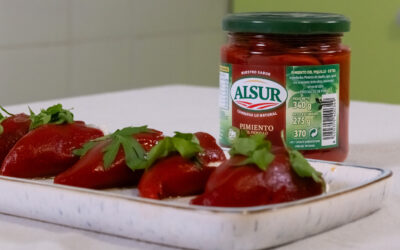 Pimientos del piquillo ALSUR rellenos de langostinos