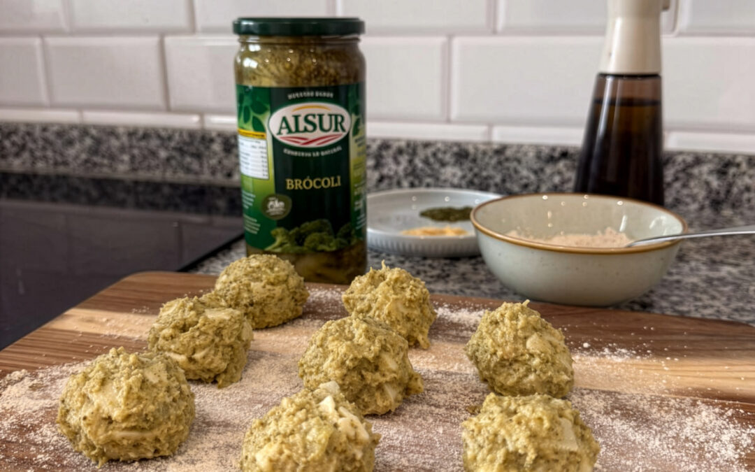 Bolitas de brócoli ALSUR en airfryer