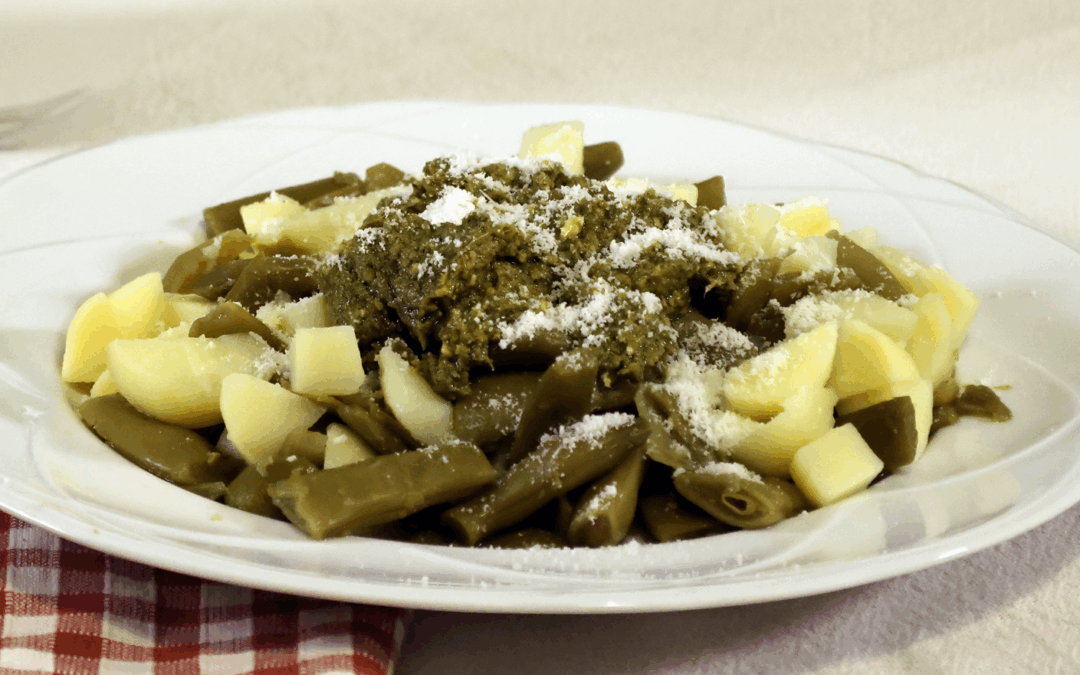 Judías Verdes ALSUR con Pesto y Parmesano