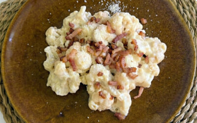 Coliflor ALSUR en salsa cremosa de parmesano