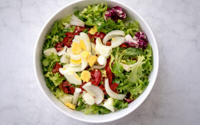 Ensalada con pimientos del piquillo con atún ALSUR